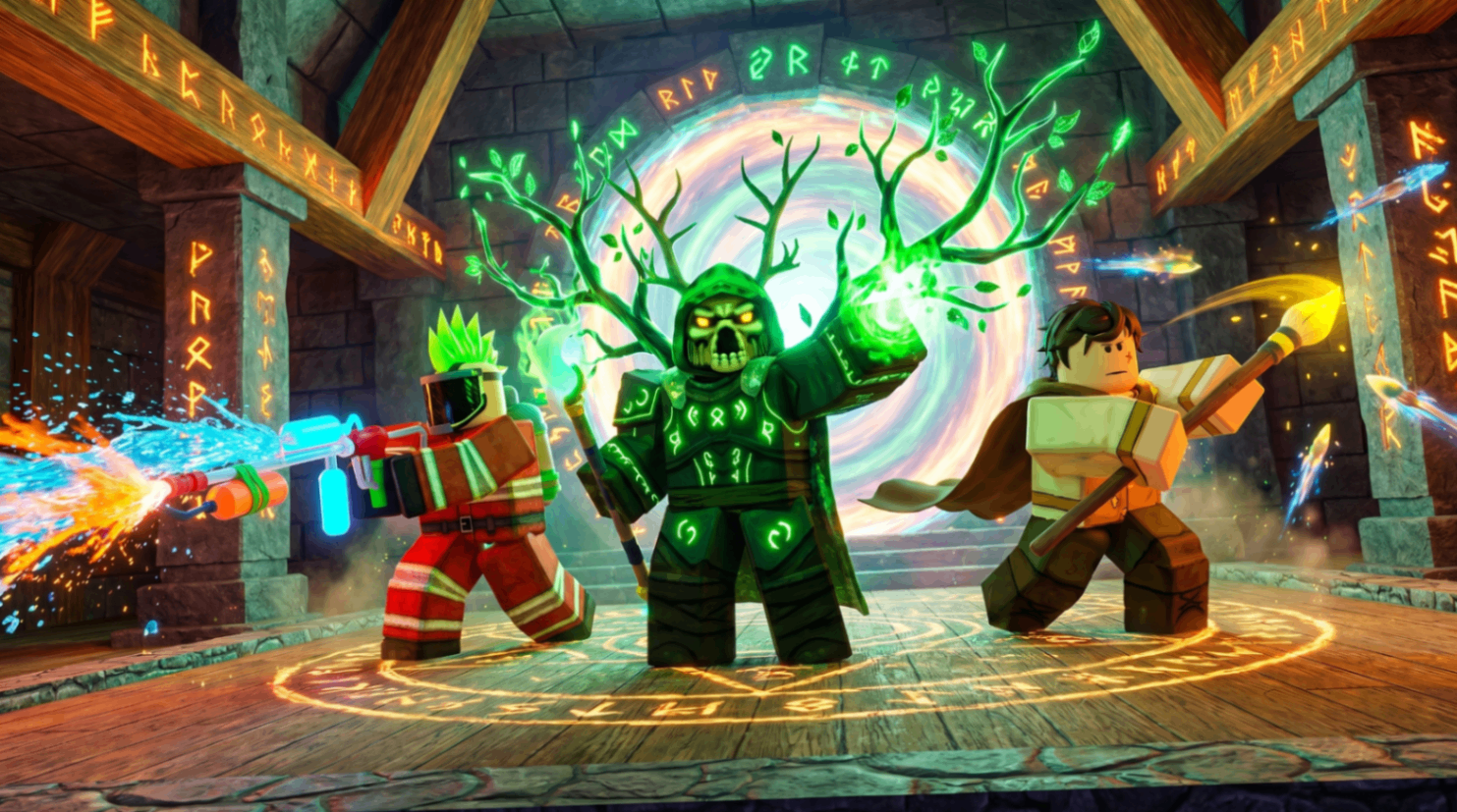 PYROMANIAC + NECROMANCER + BEASTMASTER